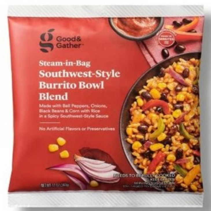 Good & Gather Southwest Style Burrito Bowl Recalled For Shrimp