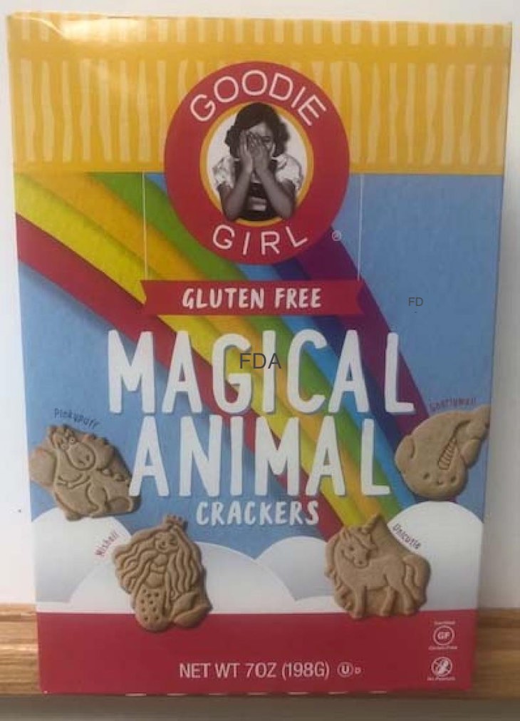 Goodie Girl GF Magical Animal Crackers Recalled For Undeclared Wheat