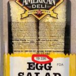 Great American Deli Egg Salad Sandwich Recalled For Listeria