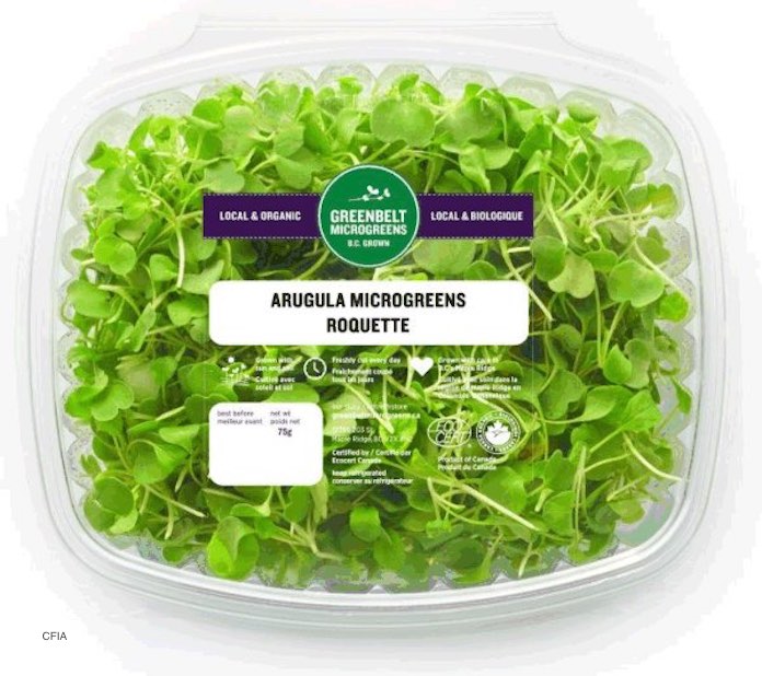 Greenbelt Microgreens Listeria Recall
