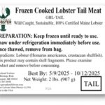 Greenhead Lobster Meat Recalled For Possible Listeria