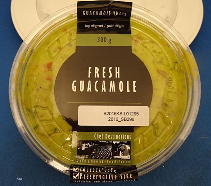 Guacamole Listeria Recall