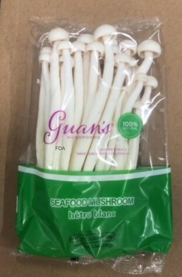 Guan's Seafood Mushrooms Recalled For Possible Listeria Contamination