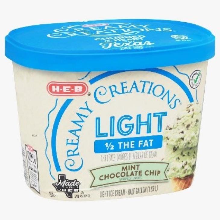 HEB Creamy Creations Mint Chocolate Chip Ice Cream Recalled For Wheat