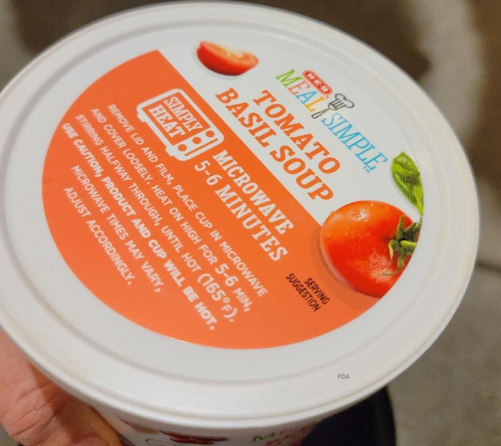 HEB Meal Simple Tomato Basil Soup Recalled For Undeclared Milk