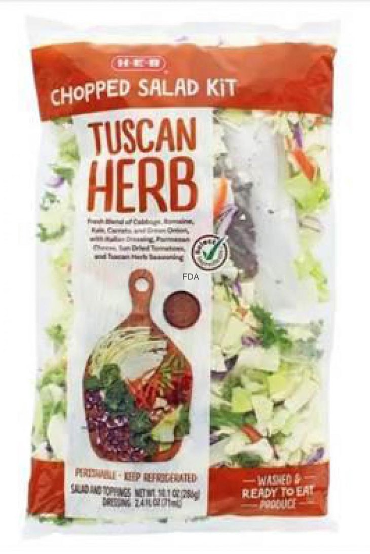 HEB Tuscan Herb Salad Recalled For Undeclared Allergens