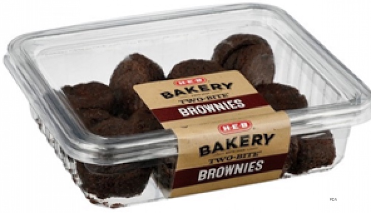 HEB Two Bite Brownies Recalled For Possible Metal Fragments 