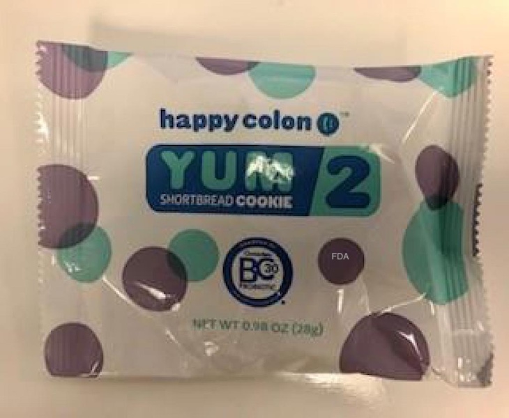 Happy Colon Cookie Products Recalled For Undeclared Milk