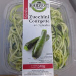 Harvest Fresh Zucchini Spirals Recalled in Canada For Possible Listeria