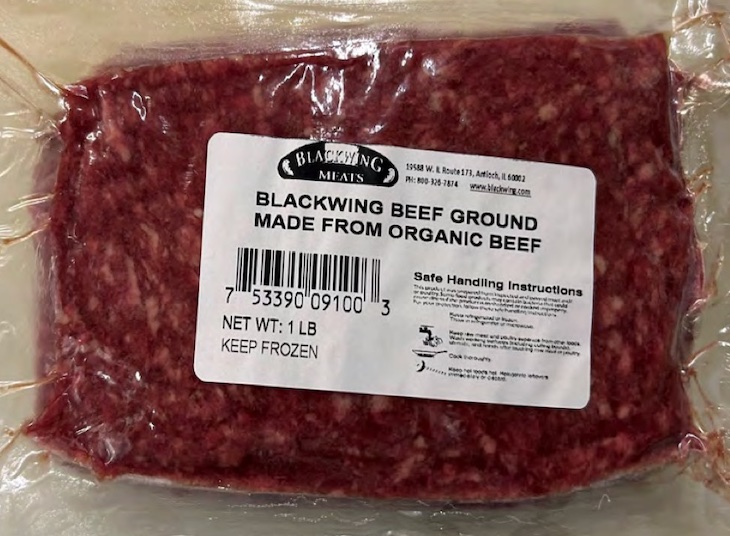 Health Alert For Blackwing Beef and Pork Products No Inspection