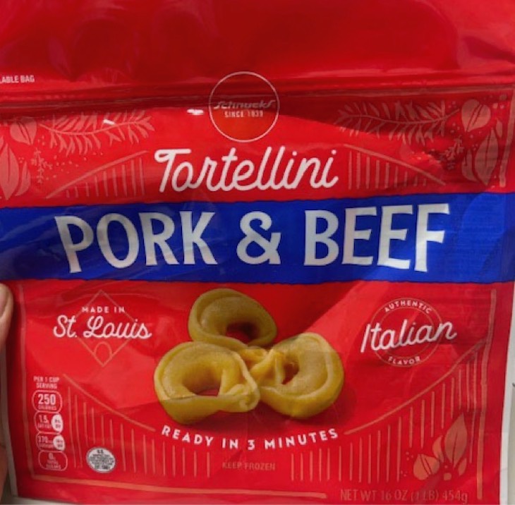 Health Alert For Schnucks Tortellini Pork & Beef For Allergens