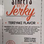 Health Alert For Street's Beef Teriyaki Jerky For Wheat