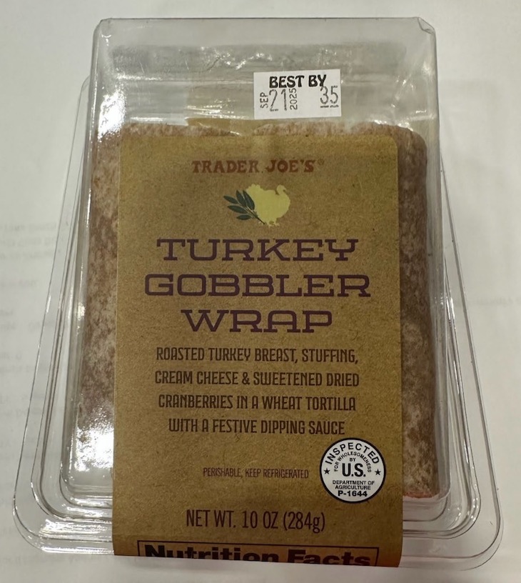 Health Alert For Trader Joe's Turkey Gobbler Wrap For Listeria 