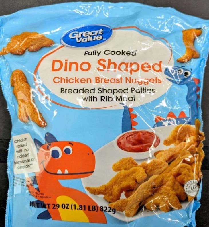 USDA Retracts Alert For Walmart Dino Chicken Breast Nuggets