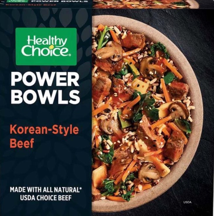 Healthy Choice Korean-Style Beef Power Bowls Recalled