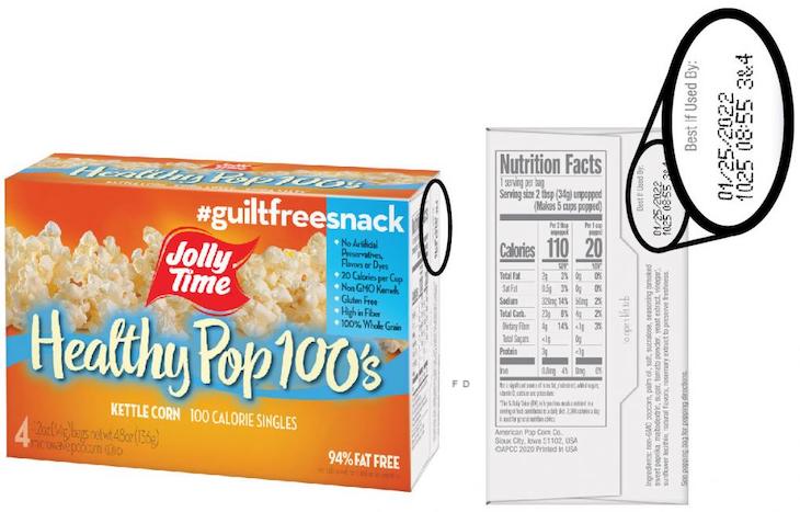 Healthy Pop Kettle Corn 100's Recalled For Undeclared Milk