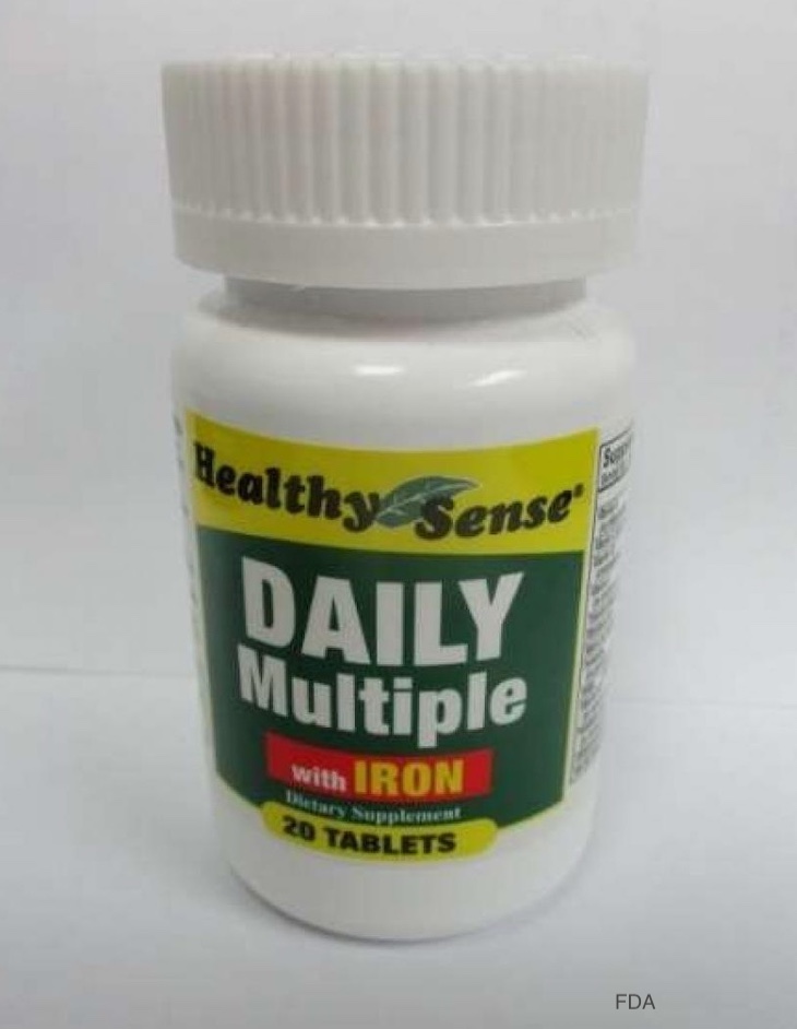 Healthy Sense Daily Multiple Vitamins Recalled For Incorrect Info 