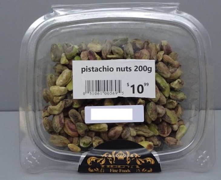 Heave Fine Foods Pistachios Recalled in Canada For Salmonella