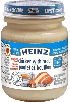 Heinz Chicken Baby Food Recall