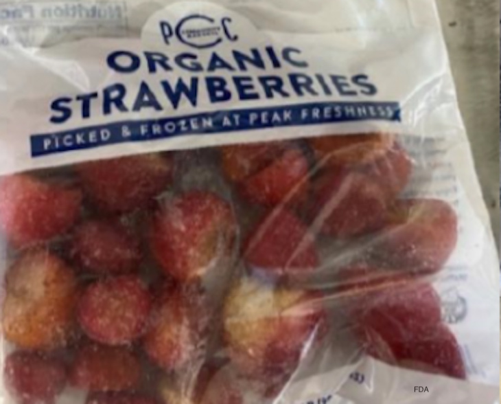 Hepatitis A Frozen Strawberries Outbreak Sickens 5 in WA