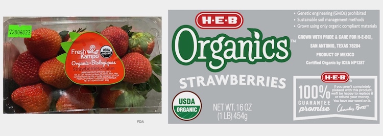 Hepatitis A Strawberries Imported From Baja California