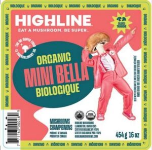 Highline Organic Mini Bella Mushrooms Recalled For Listeria