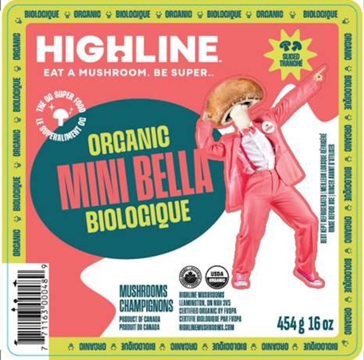 Highline Organic Mini Bella Mushrooms Recalled For Listeria
