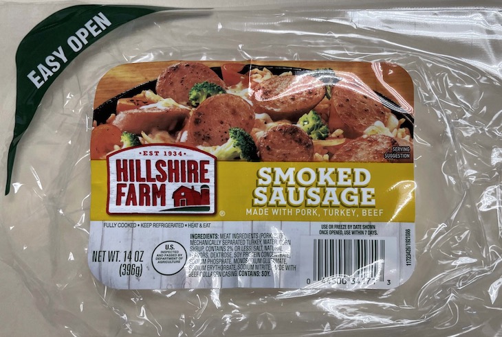 Hillshire Farm Smoked Sausage Recalled For Foreign Material; One Injury