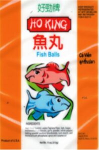 Ho King and Giai Phat Fish Products Recalled; One Anaphylactic Reaction