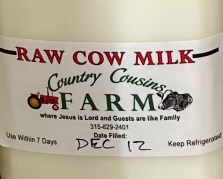Horning Family Farms Raw Milk Recalled For Campylobacter