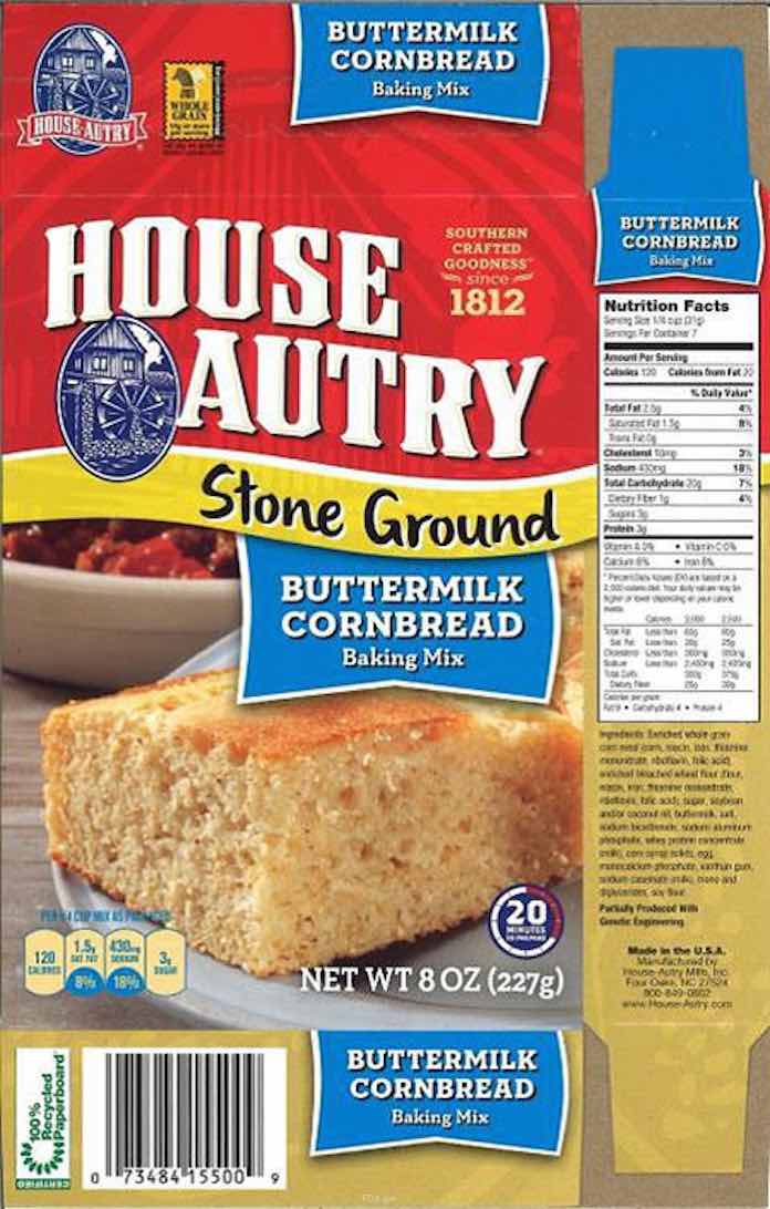 House Autry Baking Mix Salmonella Recall