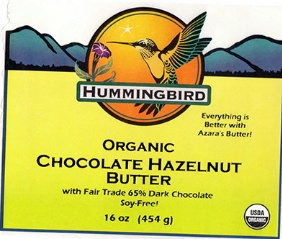 Hummingbird Chocolate Hazelnut Butter Recall