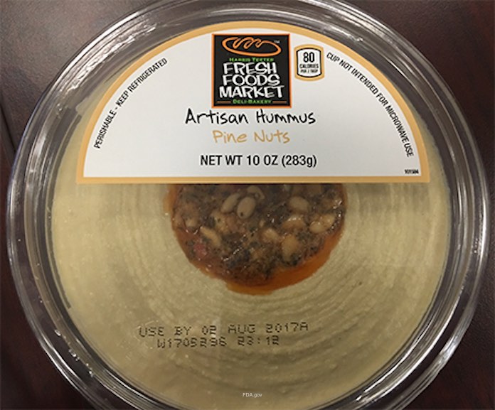 Hummus Listeria Recall