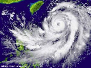 Hurricane Satellite View