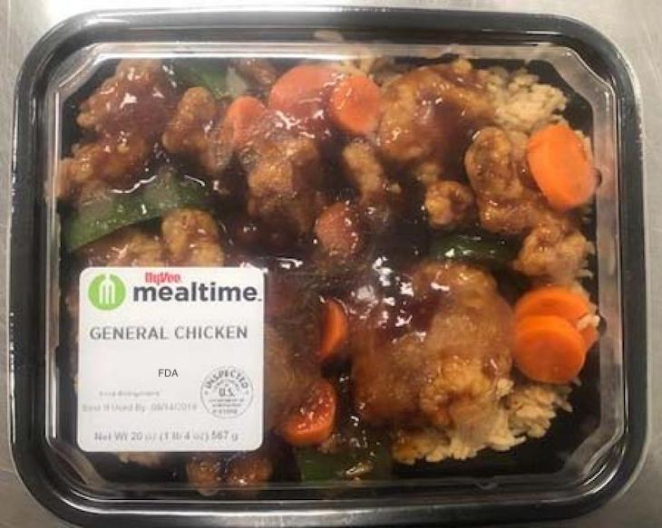 Hy-Vee Mealtime Asian Entrees Recalled For Undeclared Milk