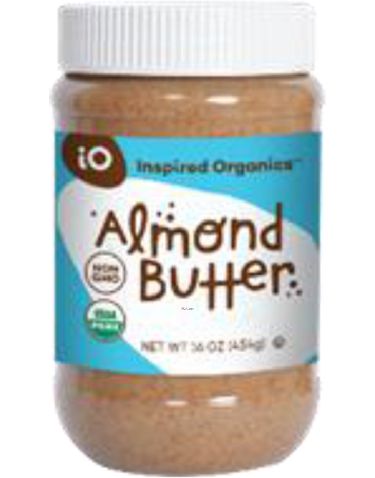 Inspired Organics Almond Butter Recall
