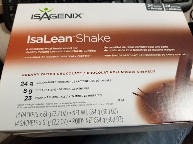 Isalean Shakes Added to Bar Recall in Canada For Over Fortification