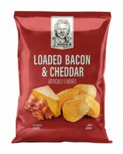 J. HIGGS Loaded Bacon and Cheddar Potato Chips Recalled