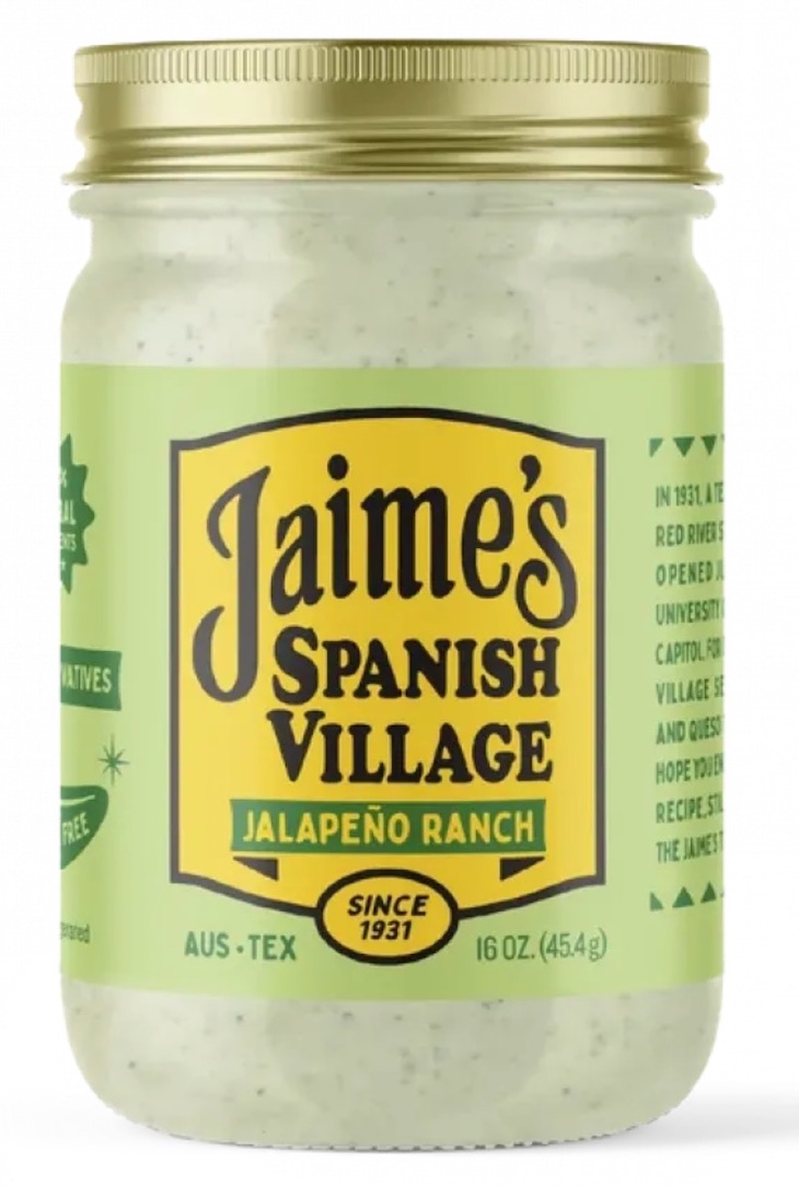 Jaime's Spanish Village Jalapeño Ranch Dressing Recalled For Egg