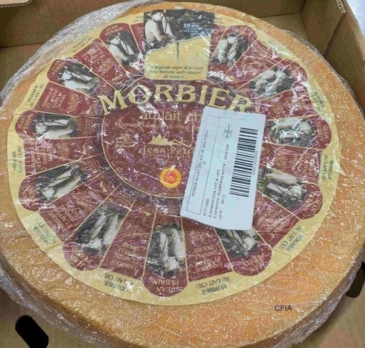 Jean Perrin Morbier Cheese Recalled For Pathogenic E. coli