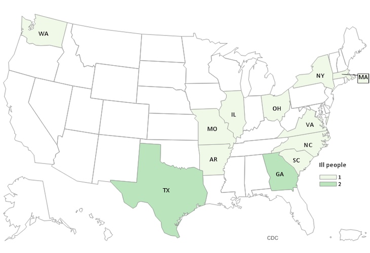 Jif Peanut Butter Salmonella Outbreak Sickens 14 in 12 States