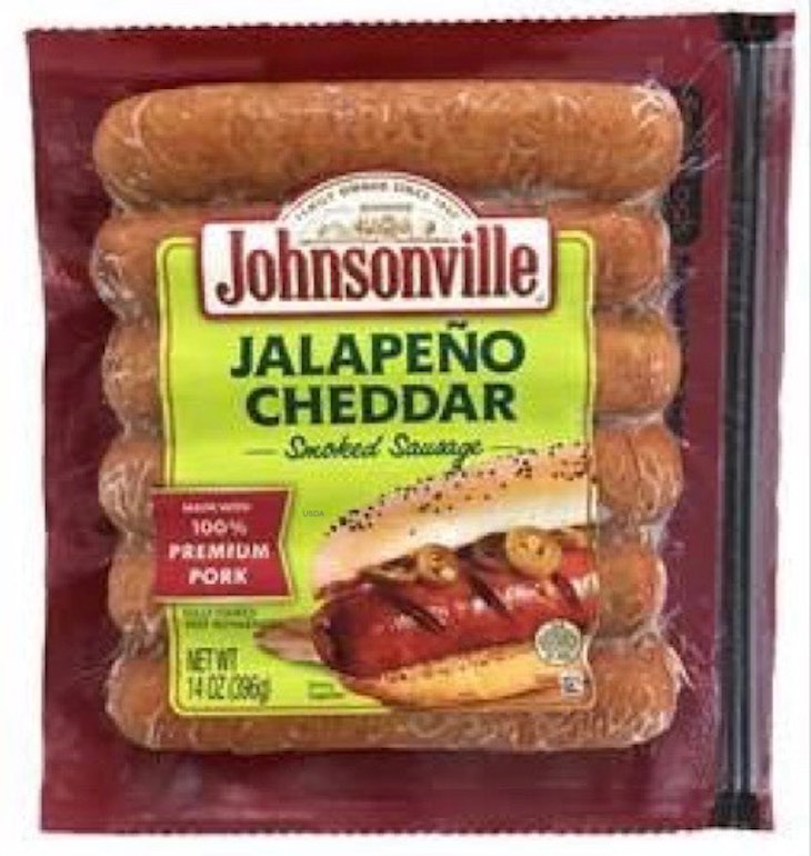 Johnsonville is Recalling Jalapeno Cheddar Smoked Sausage For Plastic Pieces