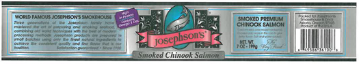 Josephson's Salmon Botulism Recall