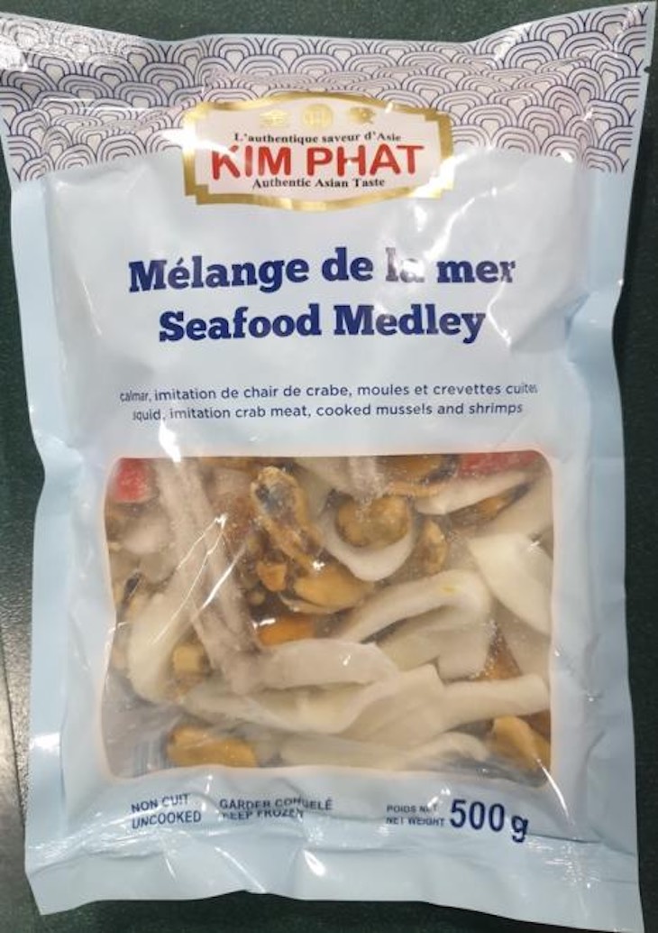 Kim Phat Seafood Medley Recalled For Egg, Fish, Soy, and Wheat