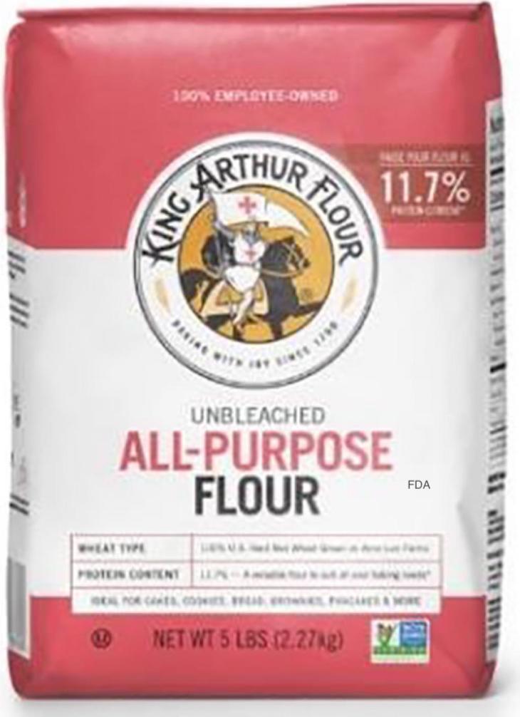 King Arthur Expands Recall of Unbleached Flour For E. coli O26