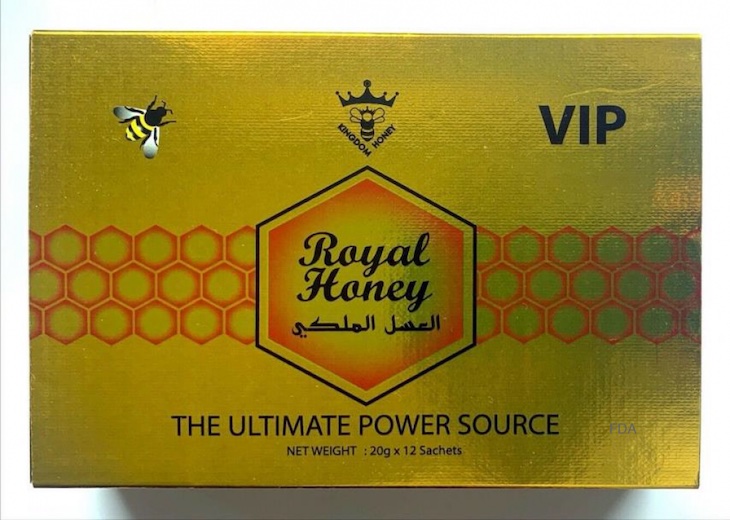 Kingdom Honey Royal Honey VIP Recalled For Sildenafil