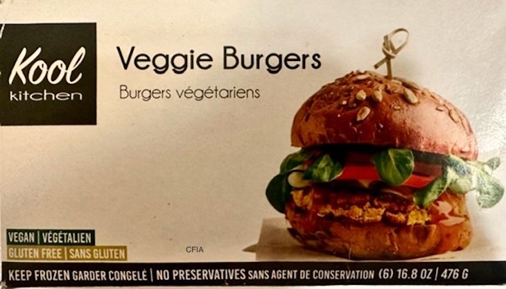 Kool Kitchen Veggie Burgers Recalled For Undeclared Gluten