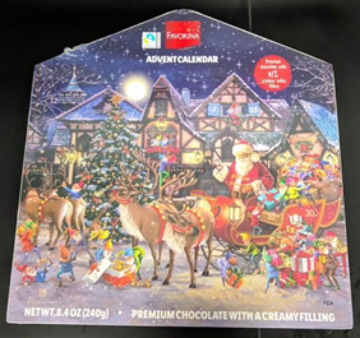 LIDL Favorina Advent Calendar Recalled For Possible Salmonella