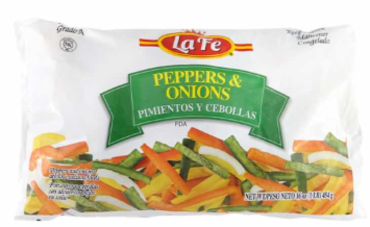 La Fe Peppers and Onions Recalled For Foreign Material