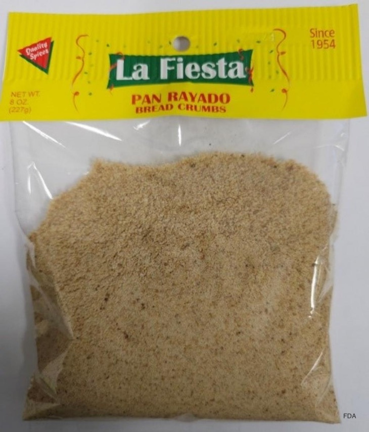 La Fiesta Bread Crumbs Recalled For Undeclared Sesame